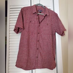 2 Patagonia Men's Medium Plaid shirts
